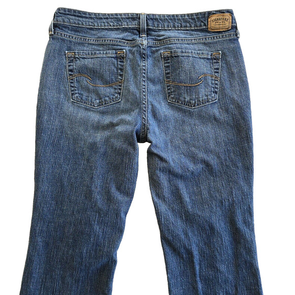 Levis Jeans Womens 12 Low Rise Bootcut Stretch Signature Denim Casual Boho Y2K - Picture 3 of 11